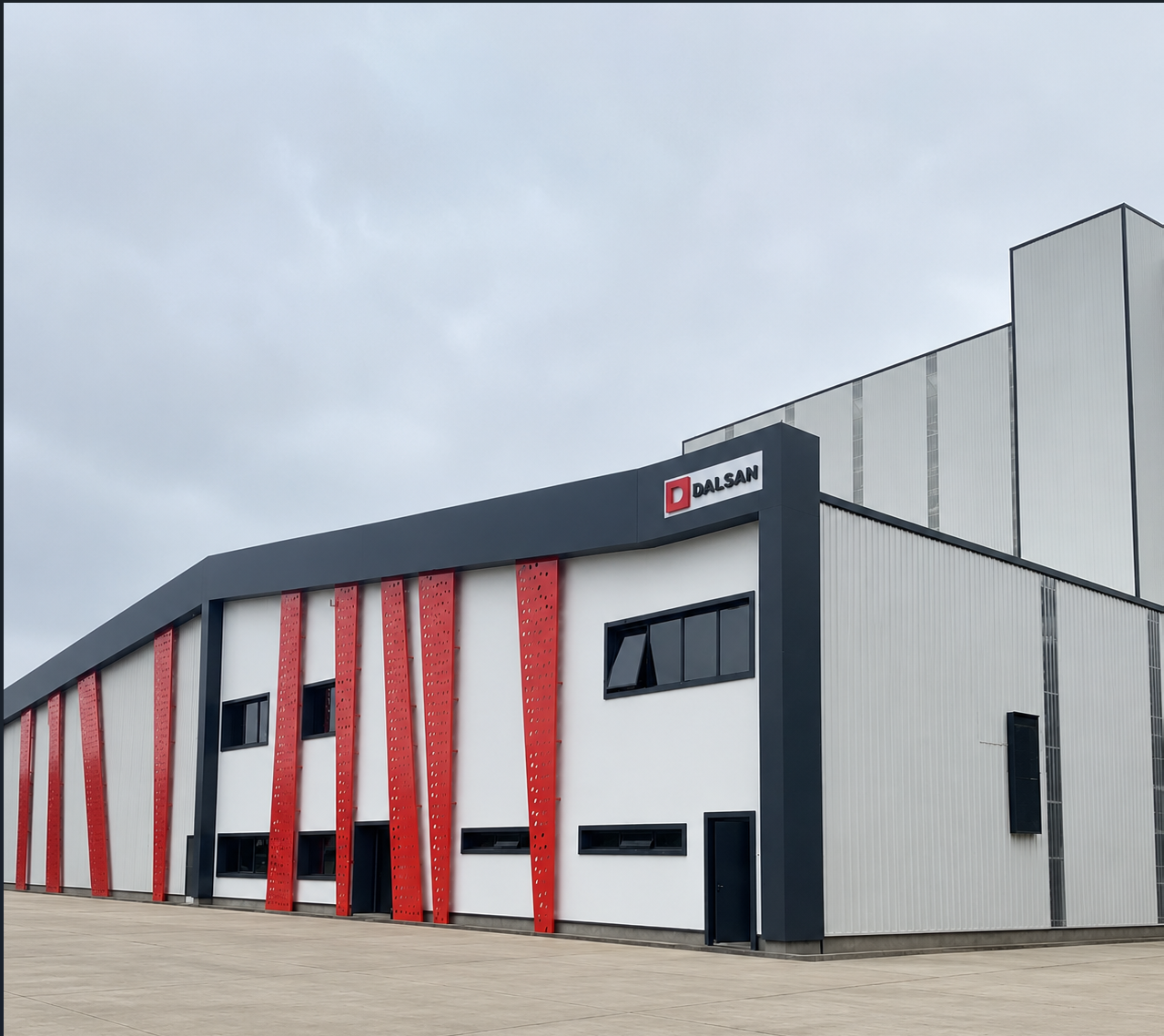 Tekirdağ Dalsan Alçı fabrikası Projesi Tamamlandı